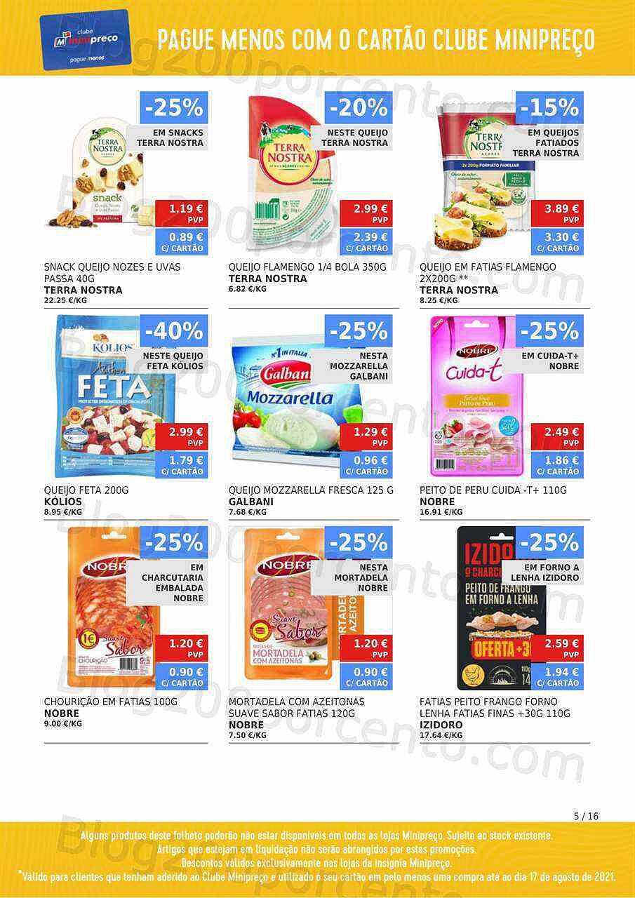 Minipreço Clube 19 a 25 agosto