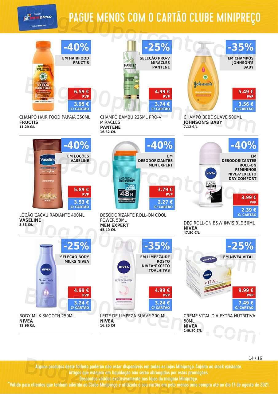 Minipreço Clube 19 a 25 agosto