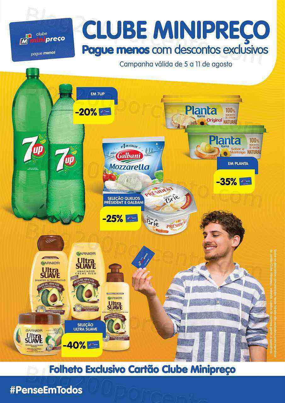Clube Minipreço 5 a 11 agosto