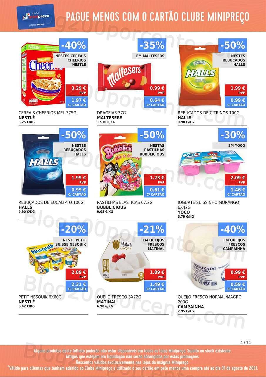 Minipreço Clube 2 a 8 setembro