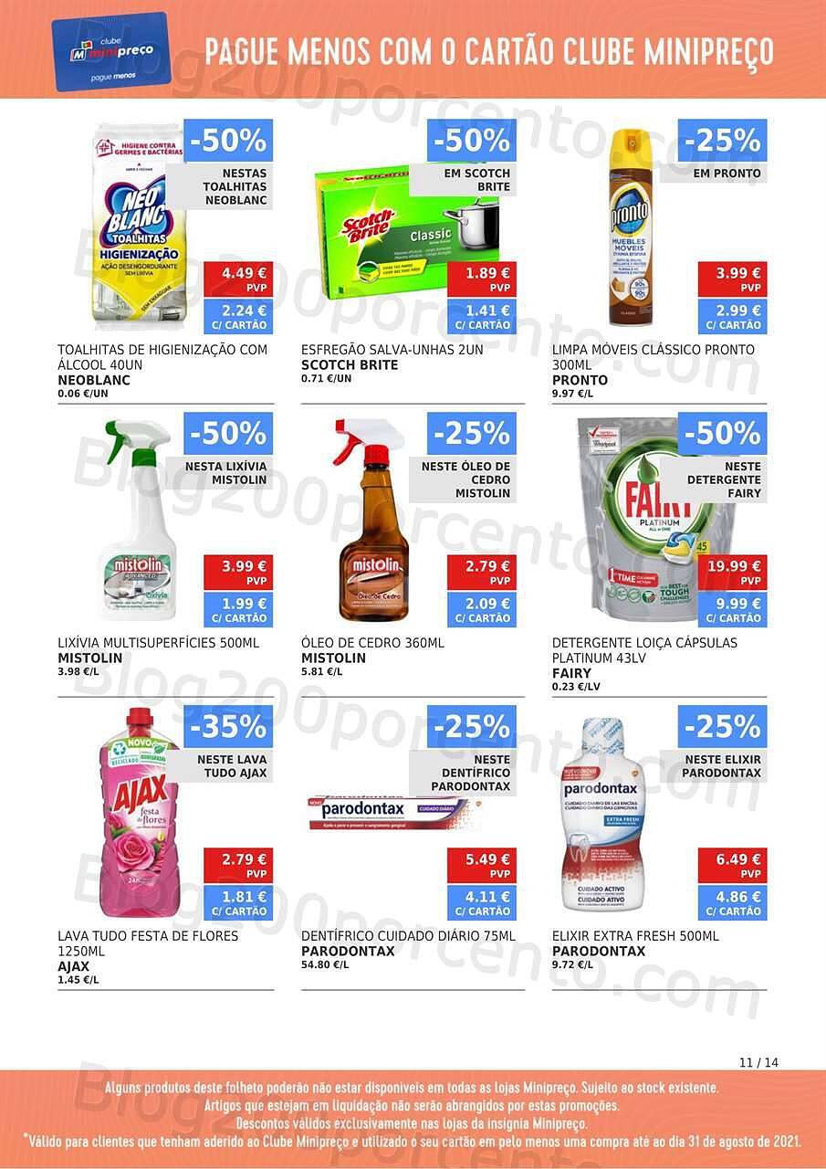 Minipreço Clube 2 a 8 setembro