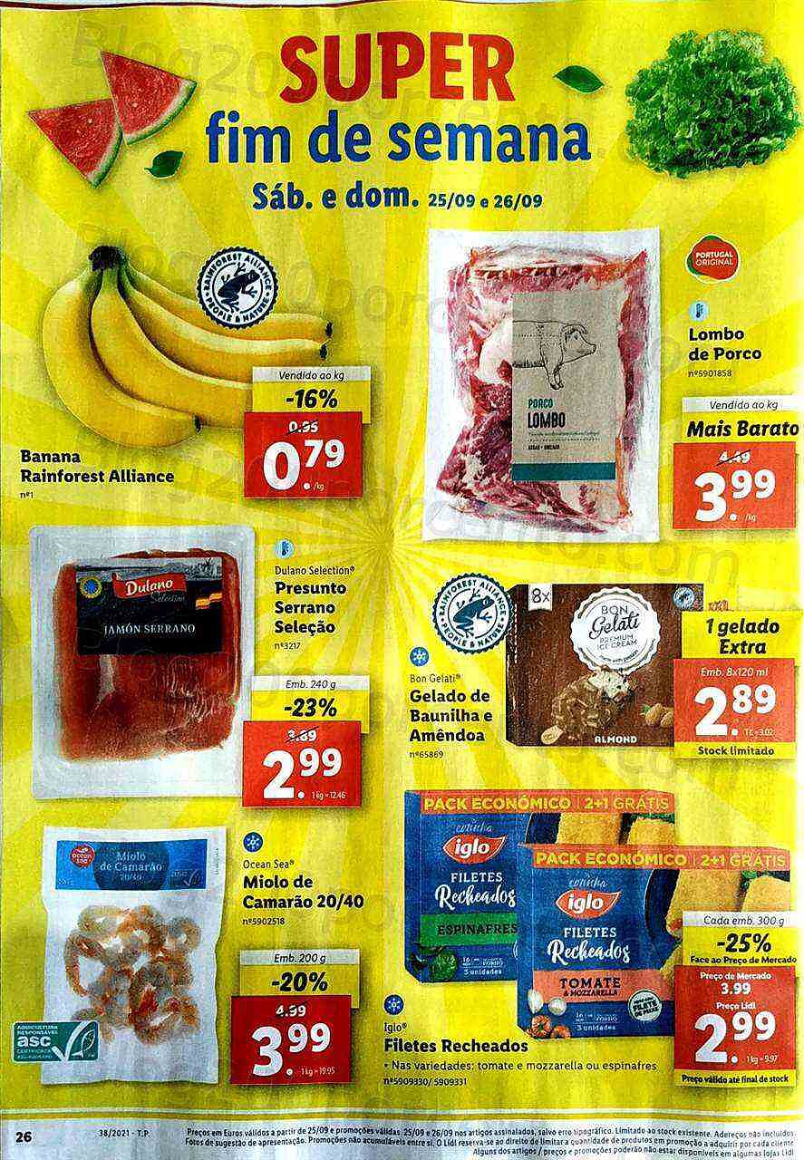 Lidl 20 a 26 setembro