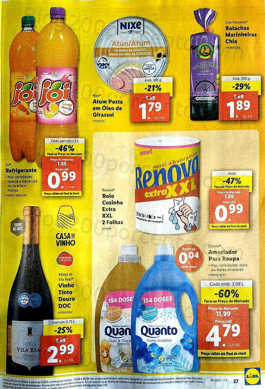Lidl 20 a 26 setembro