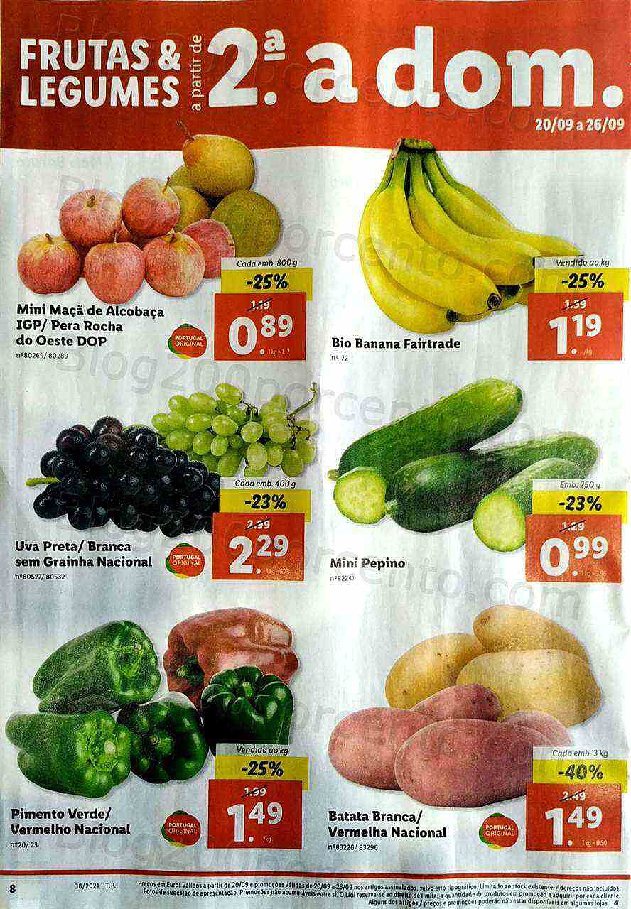 Lidl 20 a 26 setembro