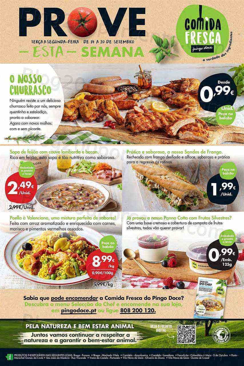 Pingo Doce Lojas Norte 14 a 20 setembro