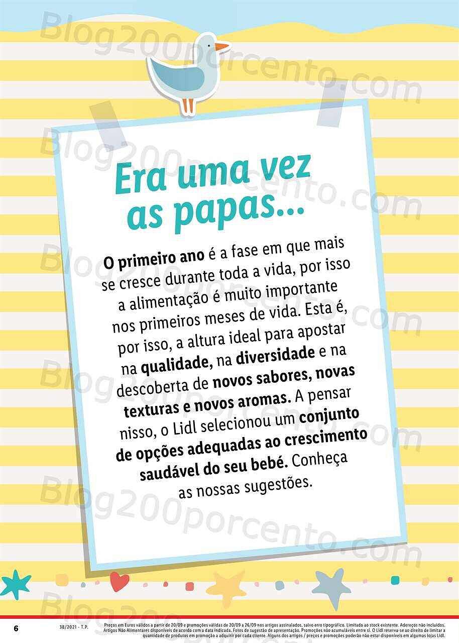 LIDL Bebé e Mamã 20 a 26 setembro