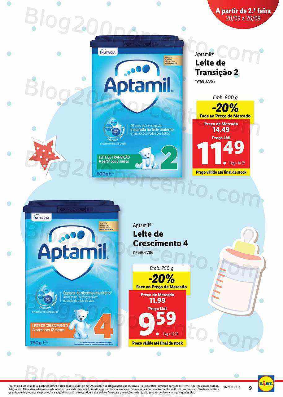 LIDL Bebé e Mamã 20 a 26 setembro