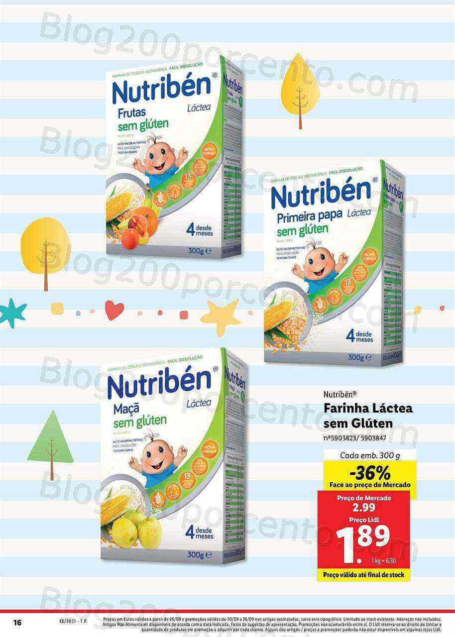 LIDL Bebé e Mamã 20 a 26 setembro