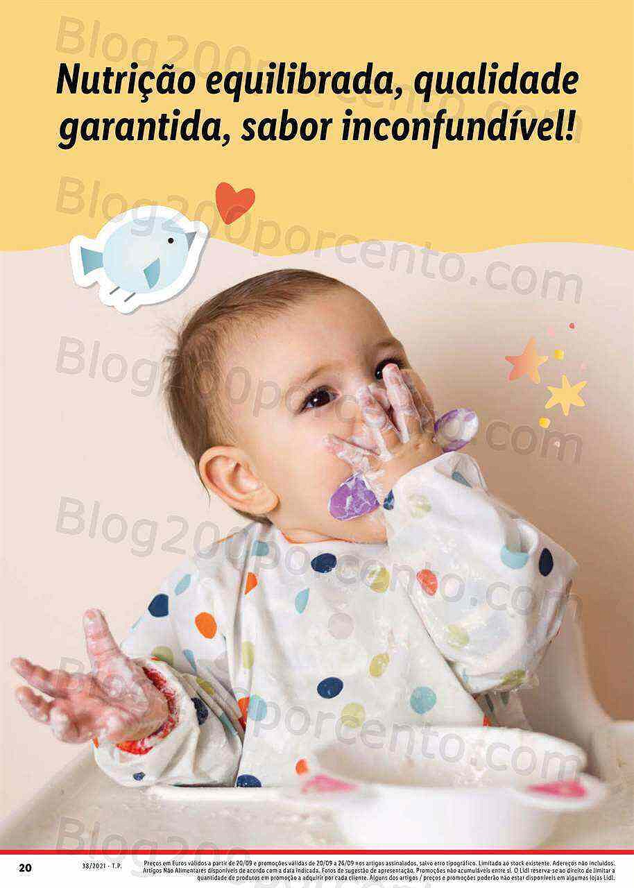 LIDL Bebé e Mamã 20 a 26 setembro
