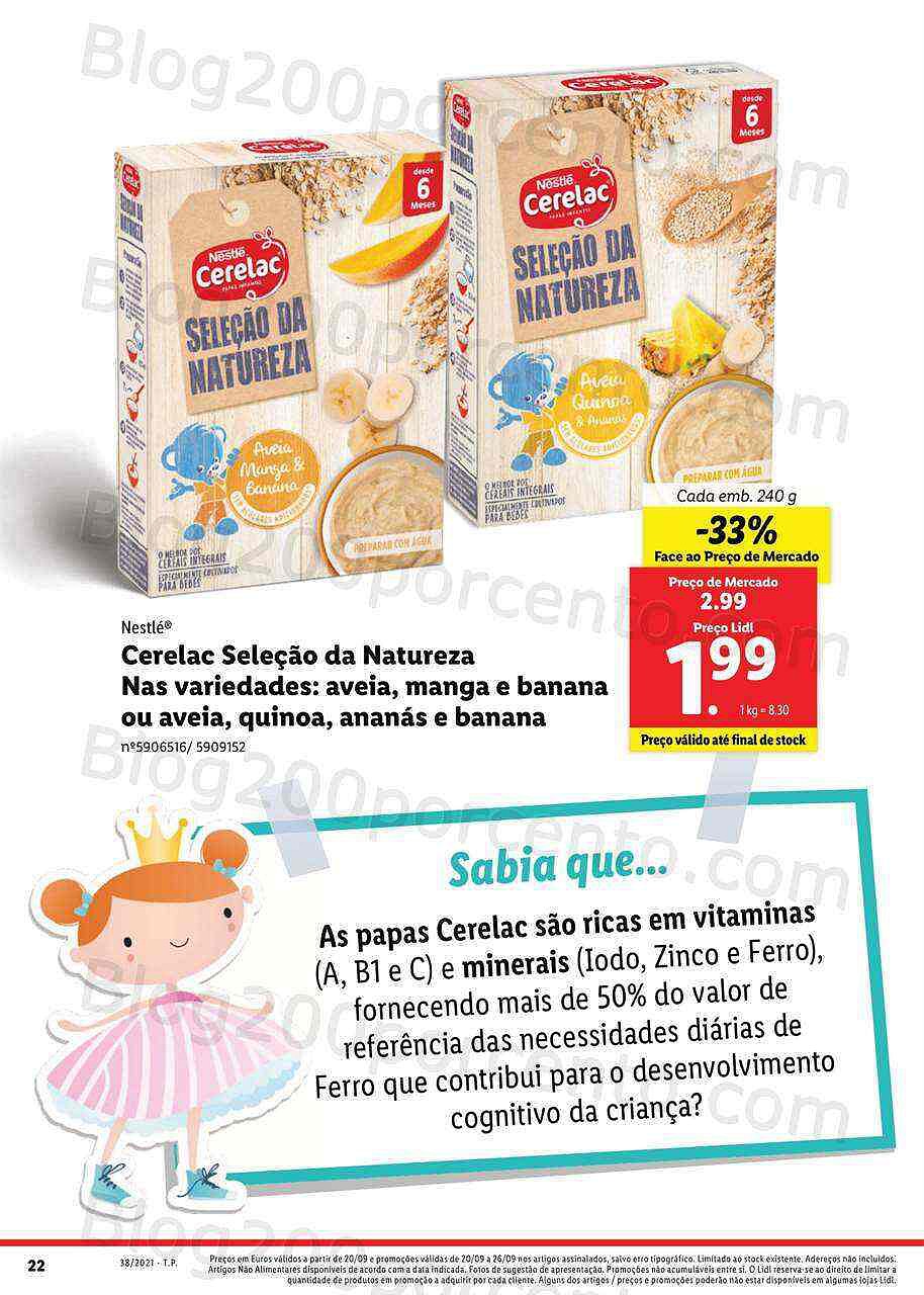 LIDL Bebé e Mamã 20 a 26 setembro