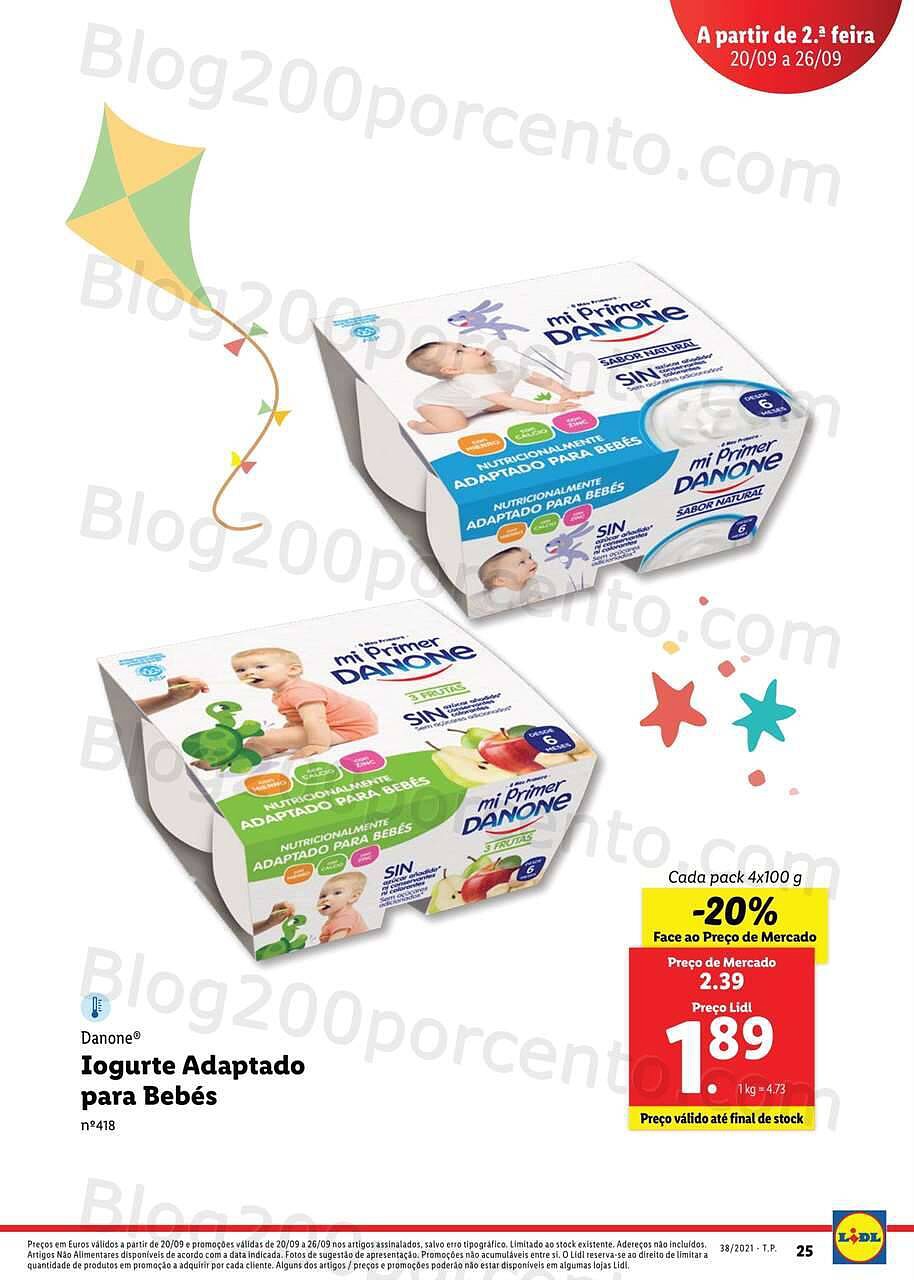 LIDL Bebé e Mamã 20 a 26 setembro