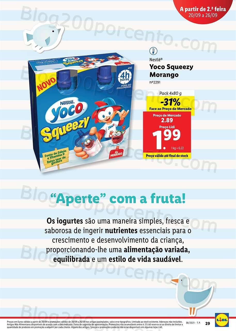 LIDL Bebé e Mamã 20 a 26 setembro
