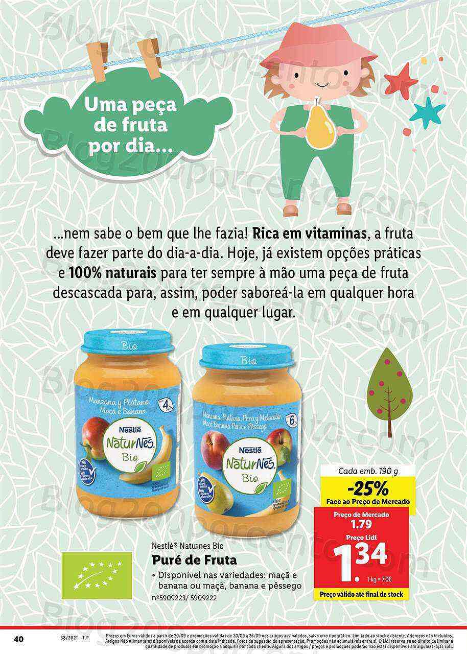 LIDL Bebé e Mamã 20 a 26 setembro