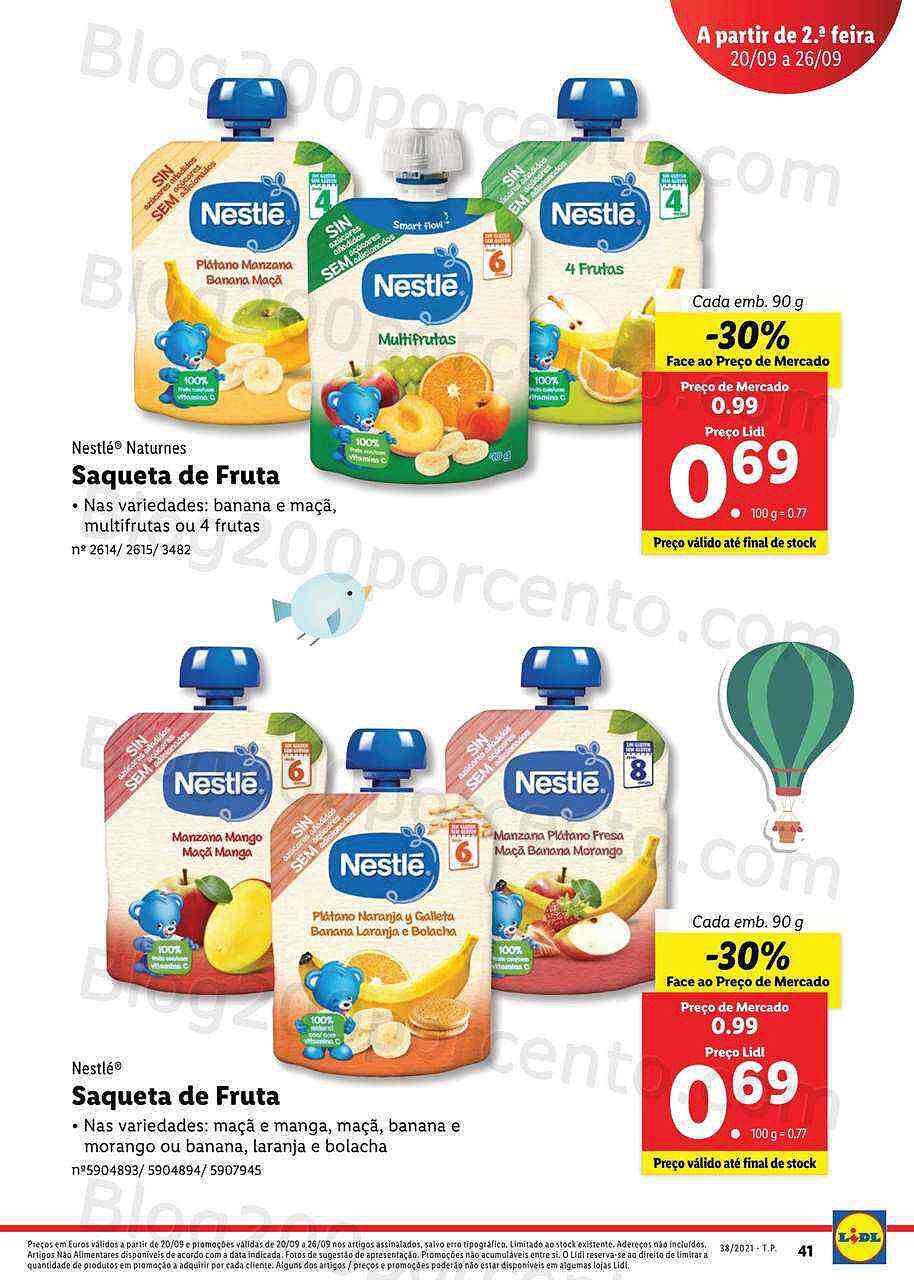 LIDL Bebé e Mamã 20 a 26 setembro