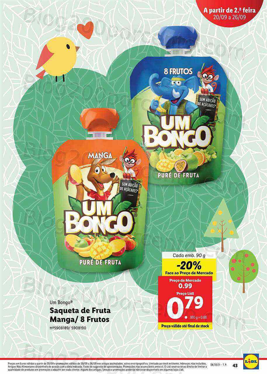 LIDL Bebé e Mamã 20 a 26 setembro