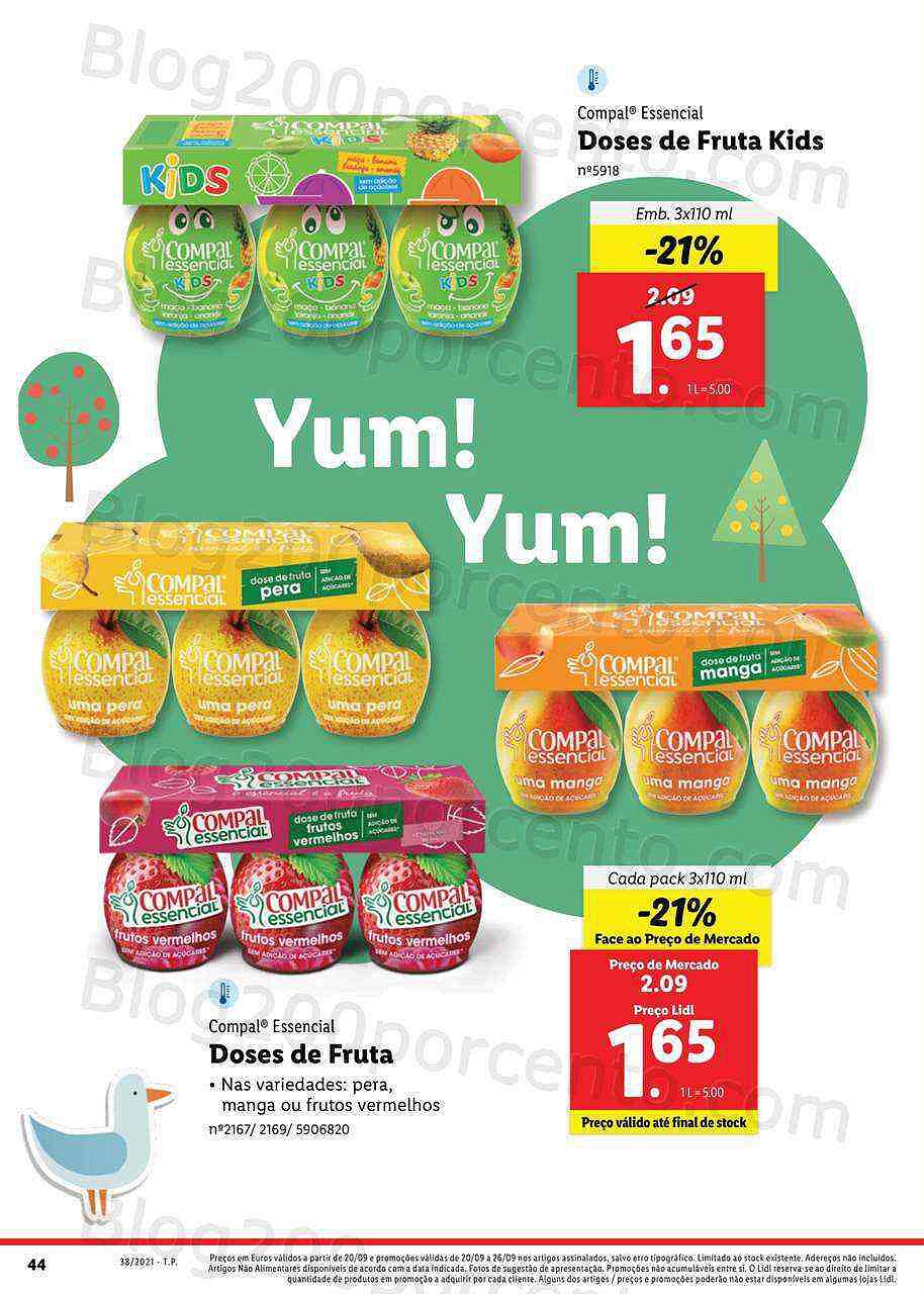 LIDL Bebé e Mamã 20 a 26 setembro