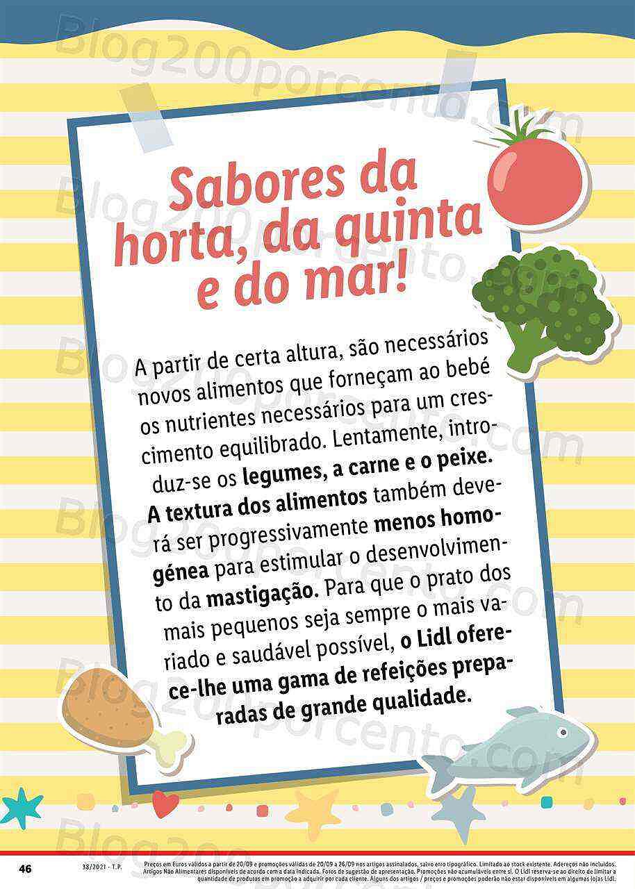 LIDL Bebé e Mamã 20 a 26 setembro