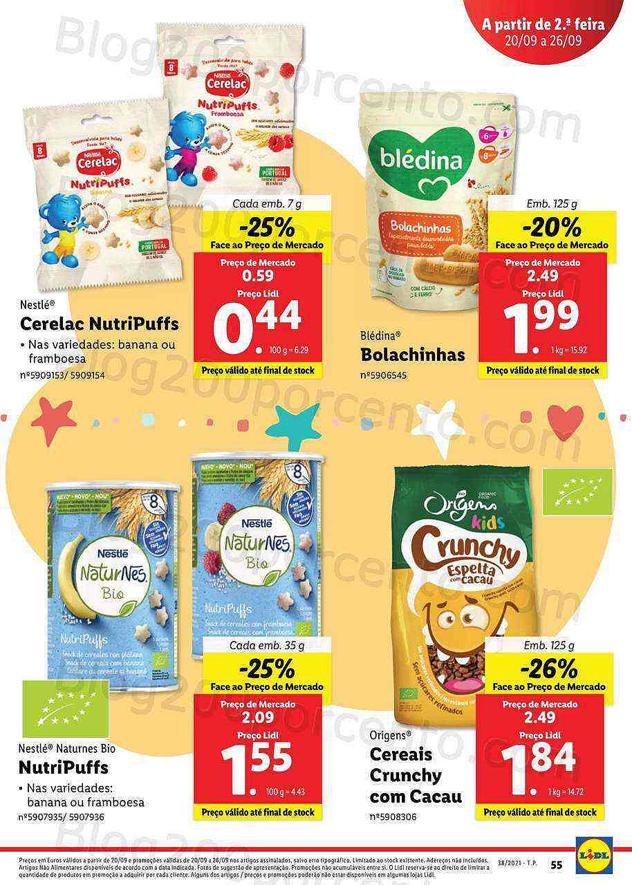 LIDL Bebé e Mamã 20 a 26 setembro