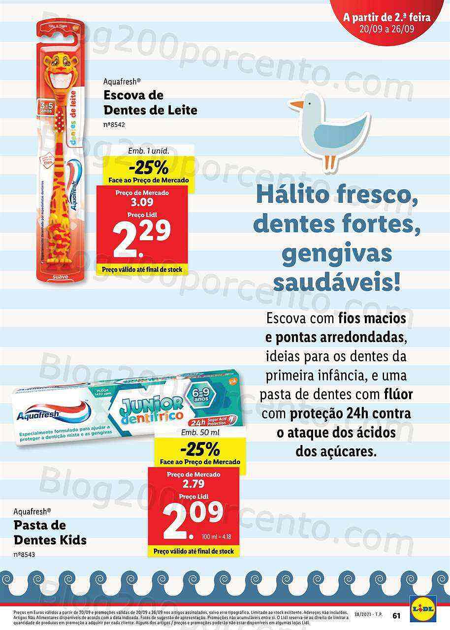 LIDL Bebé e Mamã 20 a 26 setembro