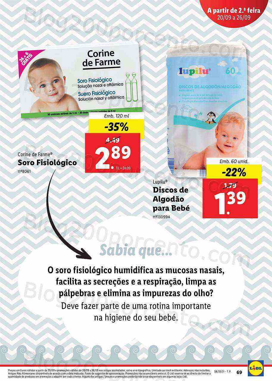 LIDL Bebé e Mamã 20 a 26 setembro