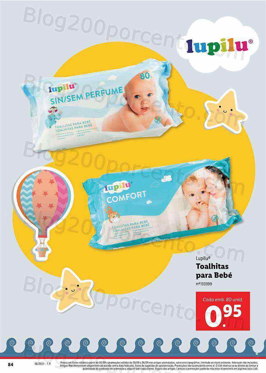 LIDL Bebé e Mamã 20 a 26 setembro