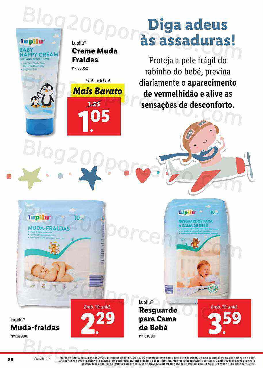 LIDL Bebé e Mamã 20 a 26 setembro