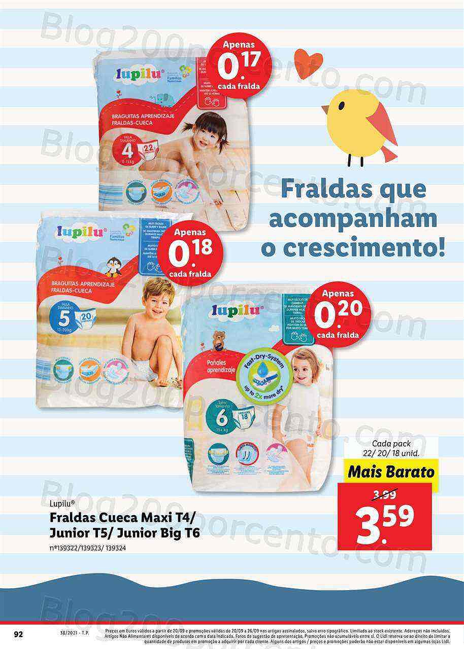 LIDL Bebé e Mamã 20 a 26 setembro