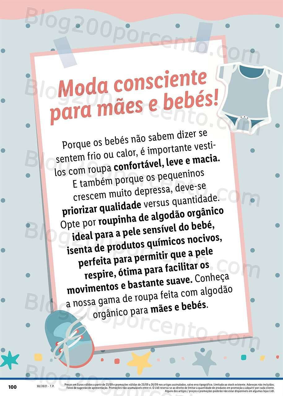 LIDL Bebé e Mamã 20 a 26 setembro