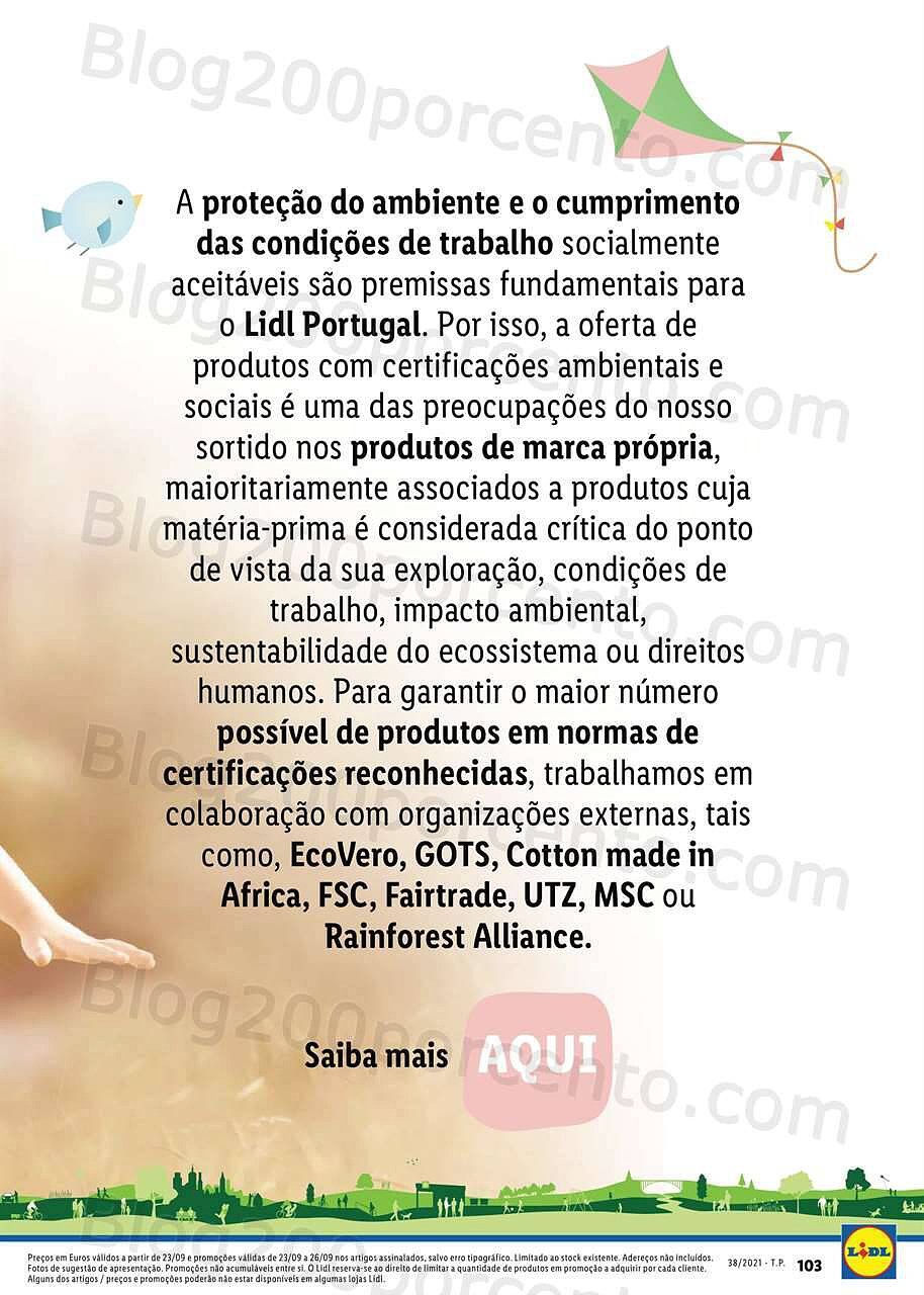 LIDL Bebé e Mamã 20 a 26 setembro