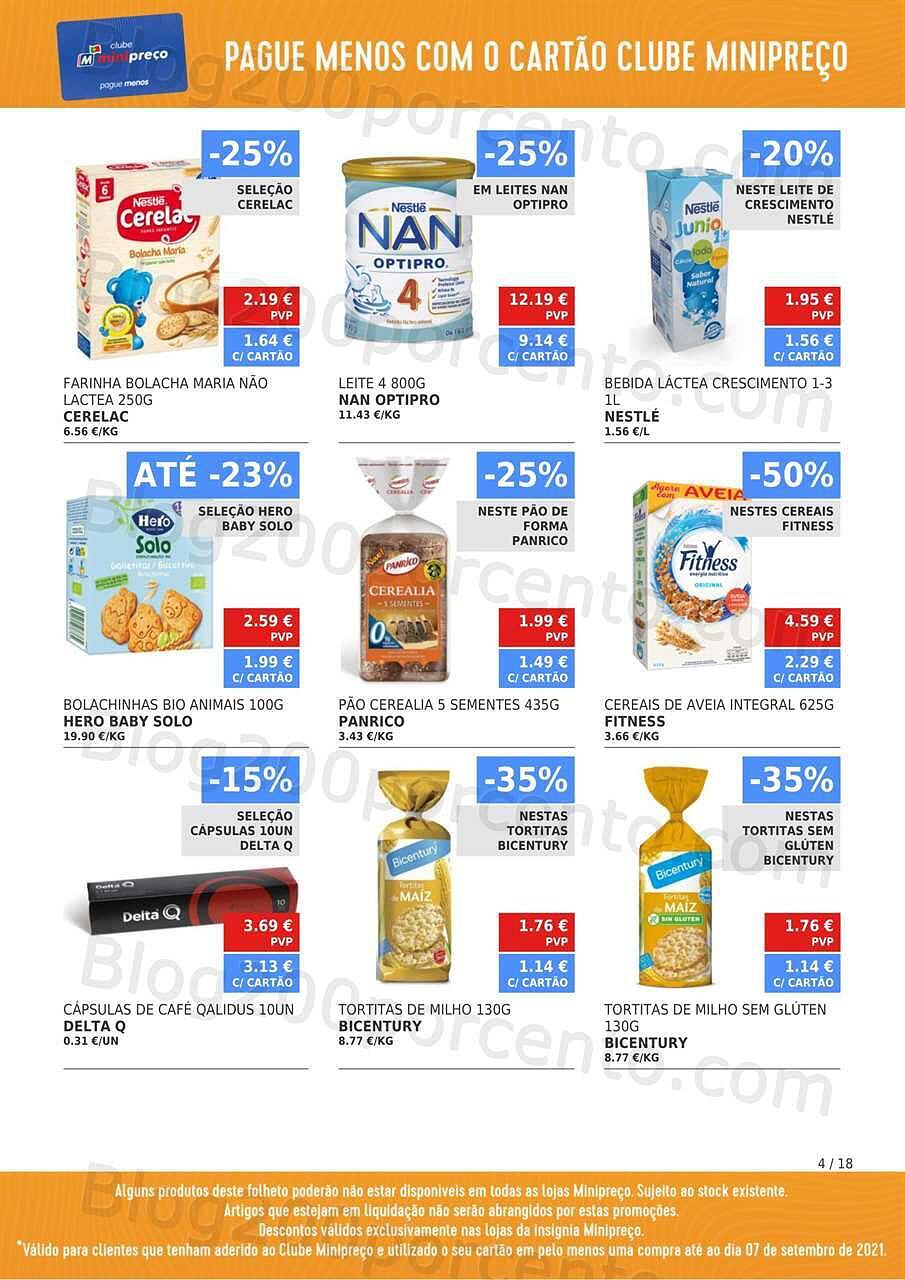 Antevisão Folheto Clube MINIPREÇO Promoções de 9 a 15 setembro