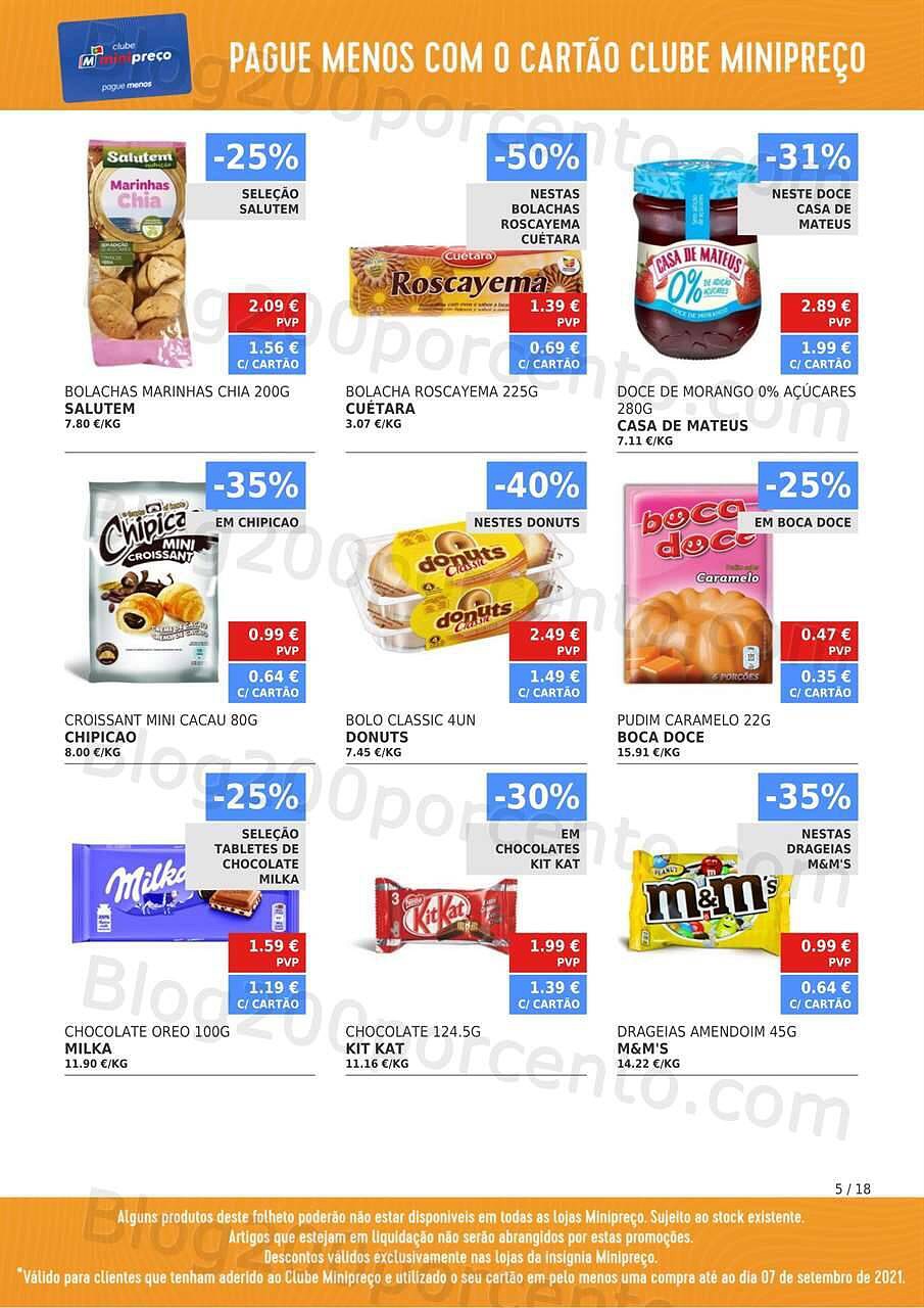 Antevisão Folheto Clube MINIPREÇO Promoções de 9 a 15 setembro