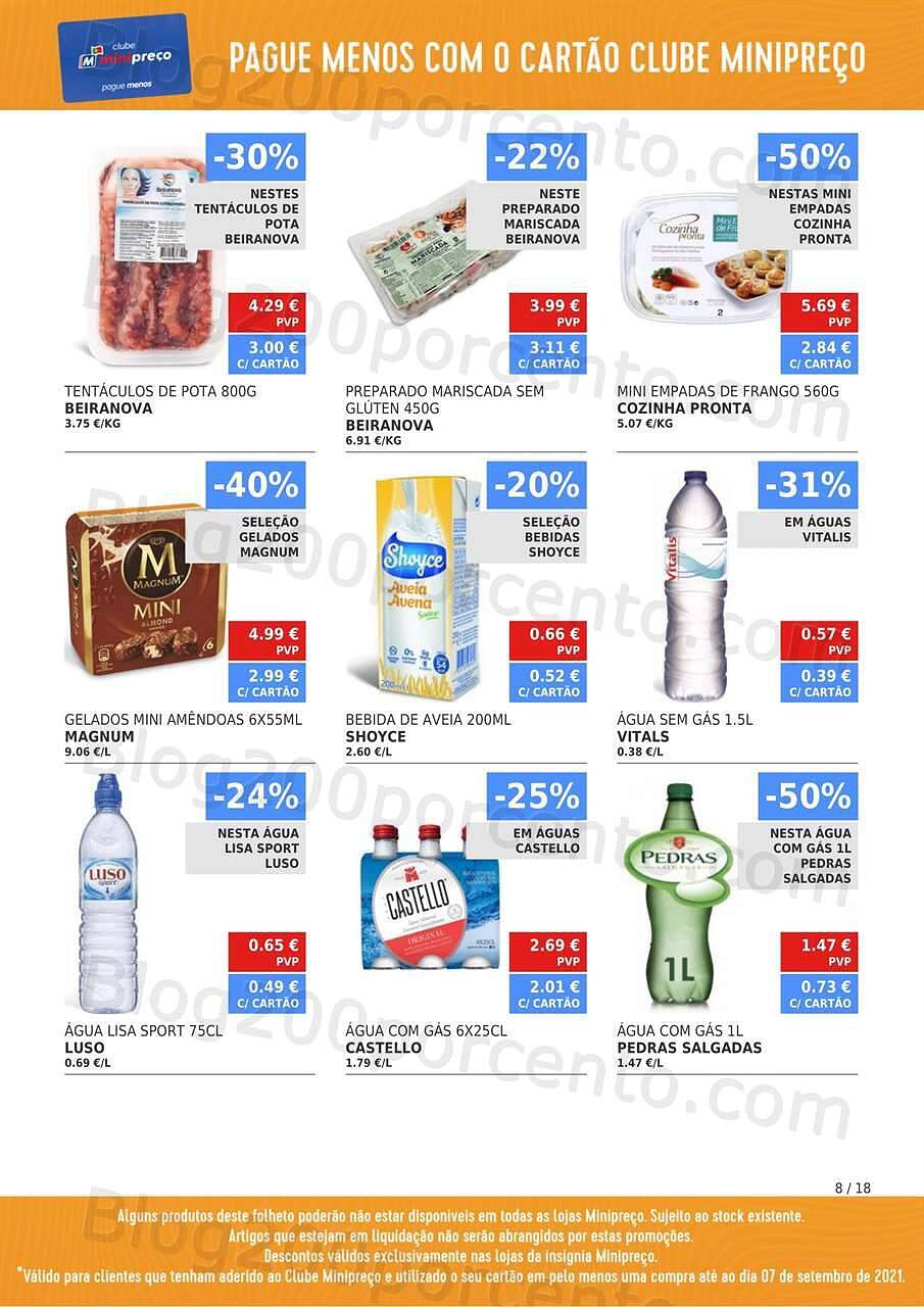 Antevisão Folheto Clube MINIPREÇO Promoções de 9 a 15 setembro