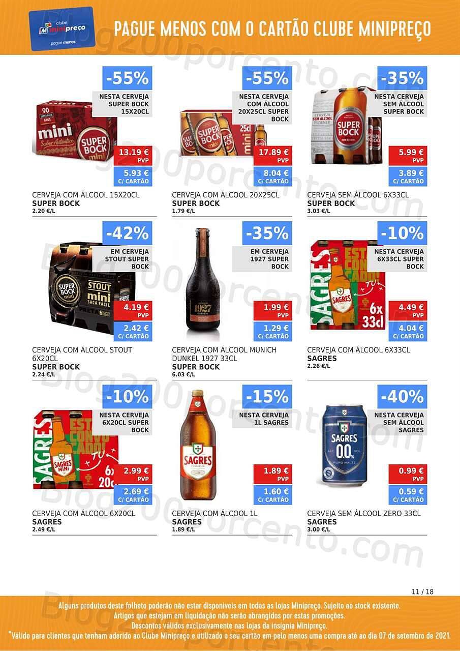 Antevisão Folheto Clube MINIPREÇO Promoções de 9 a 15 setembro