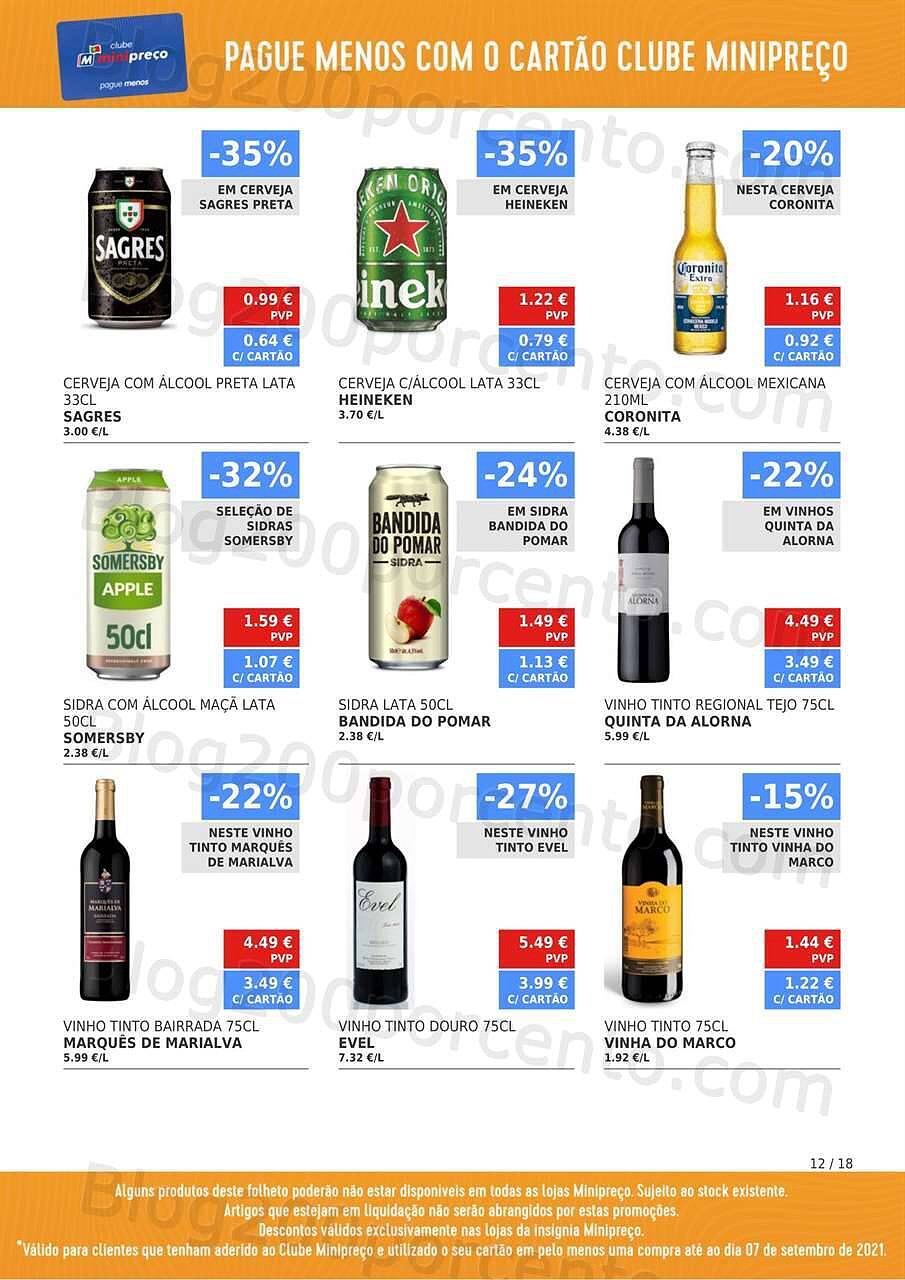 Antevisão Folheto Clube MINIPREÇO Promoções de 9 a 15 setembro