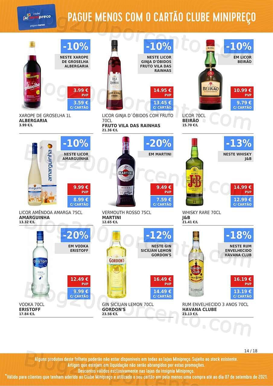 Antevisão Folheto Clube MINIPREÇO Promoções de 9 a 15 setembro