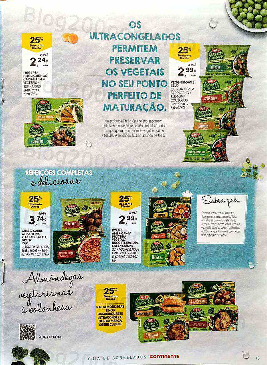 Especial COngelados Continente 21 setembro