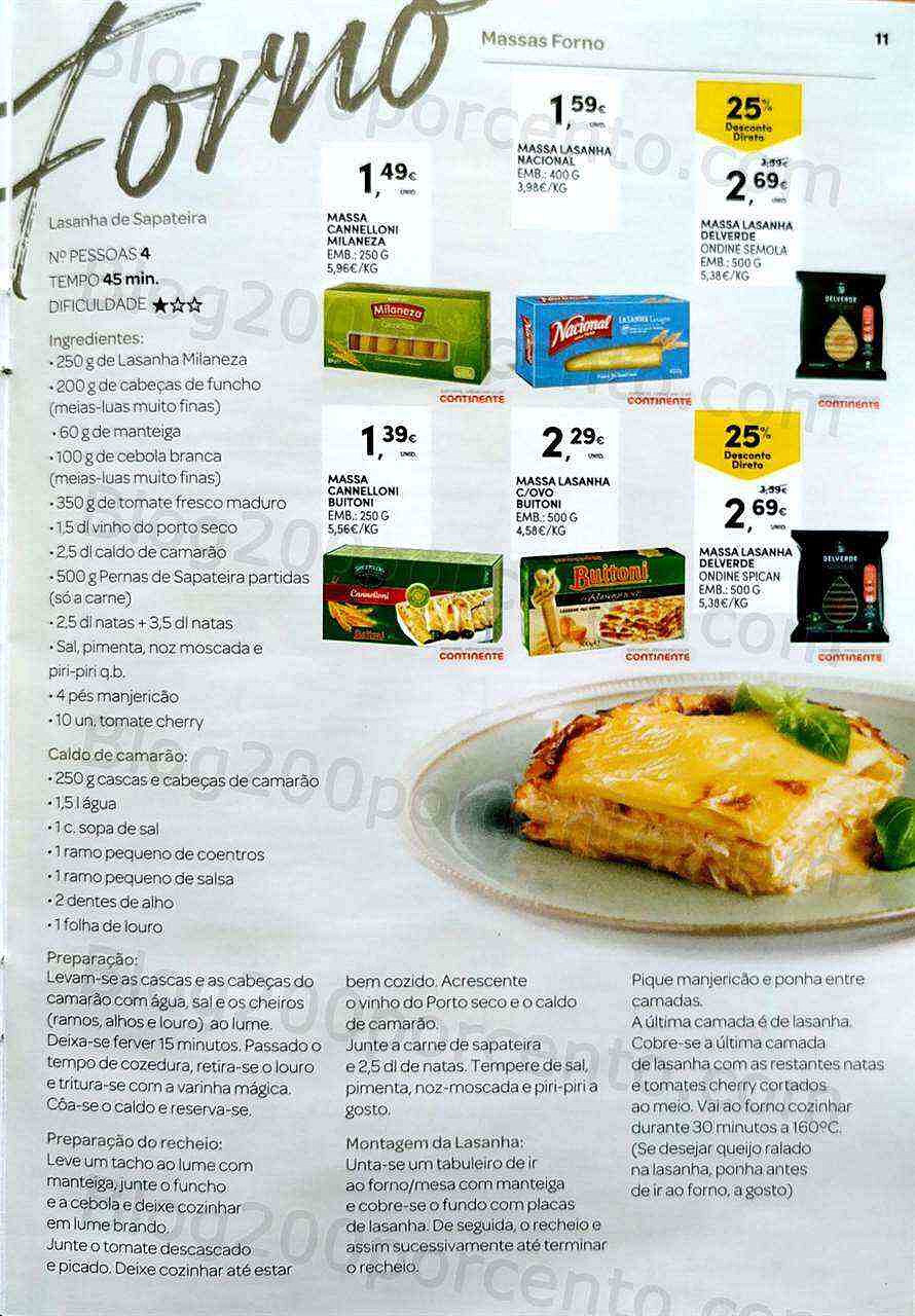 Antevisão Folheto Especial Massas