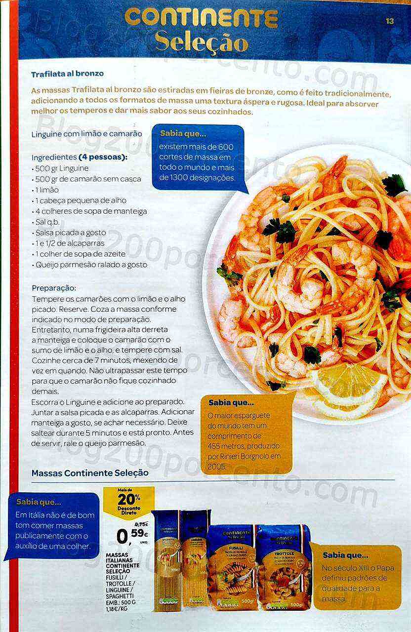 Antevisão Folheto Especial Massas