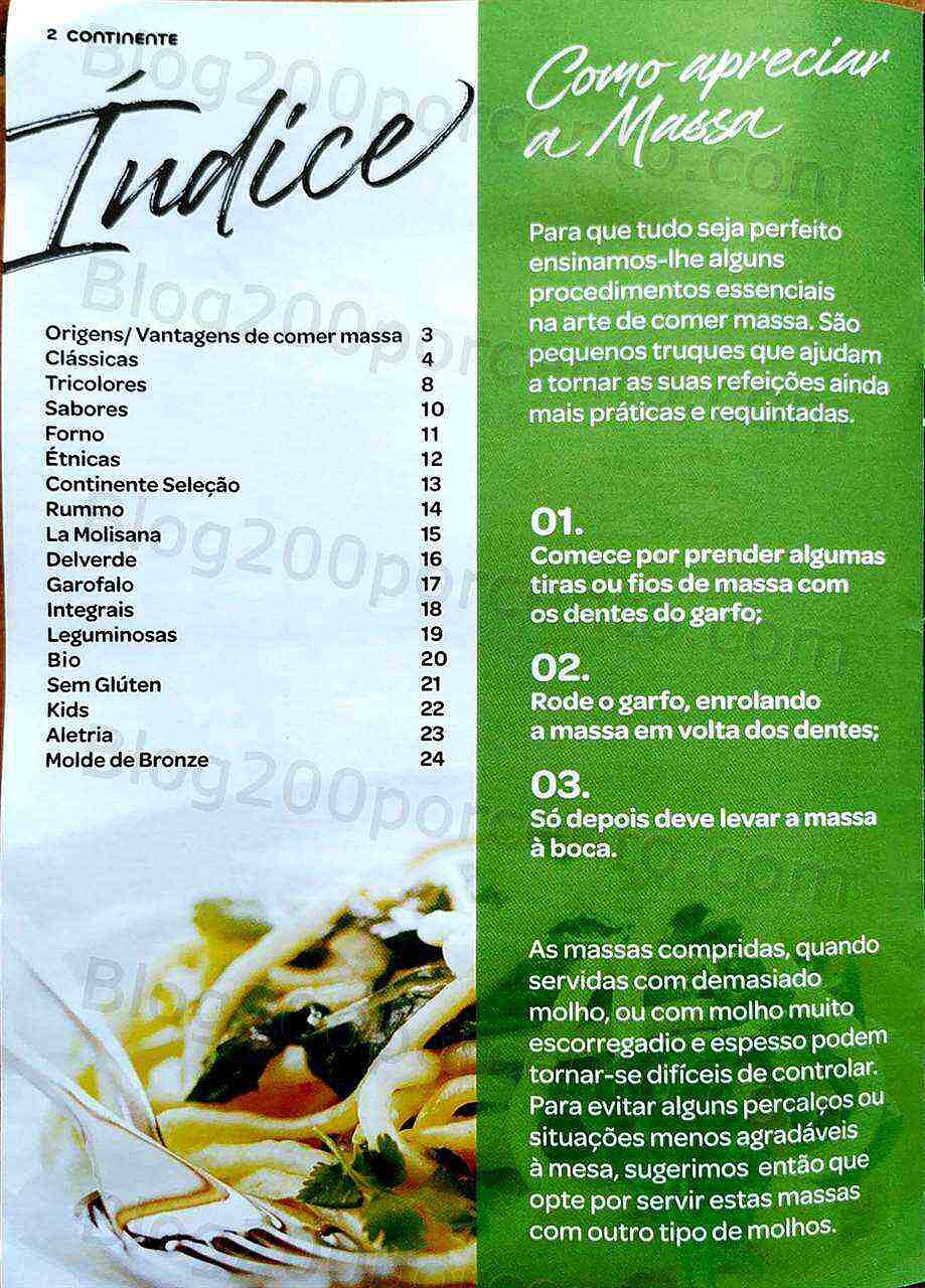 Antevisão Folheto Especial Massas