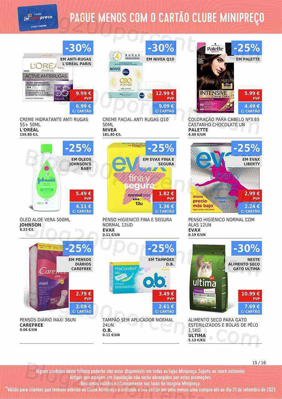 Clube Minipreço 23 a 29 setembro
