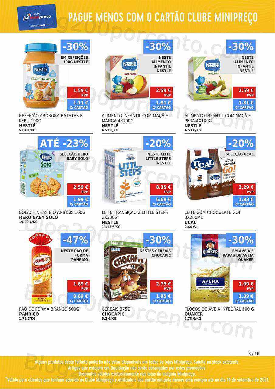 Minipreço Clube 16 a 22 setembro