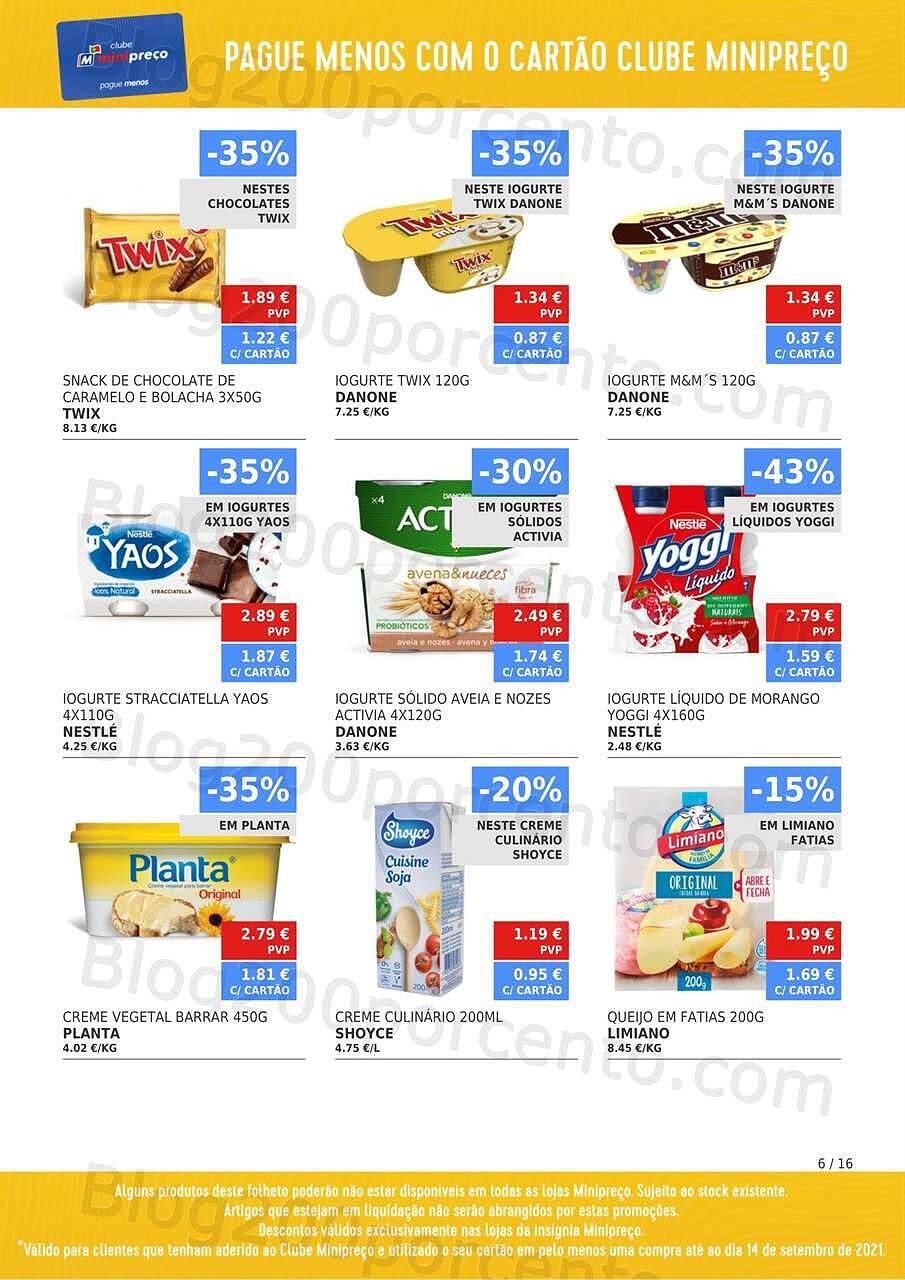 Minipreço Clube 16 a 22 setembro
