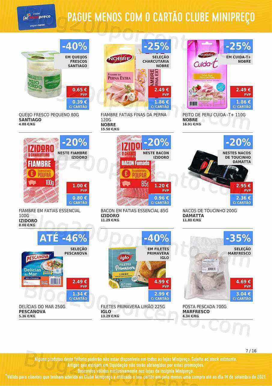 Minipreço Clube 16 a 22 setembro