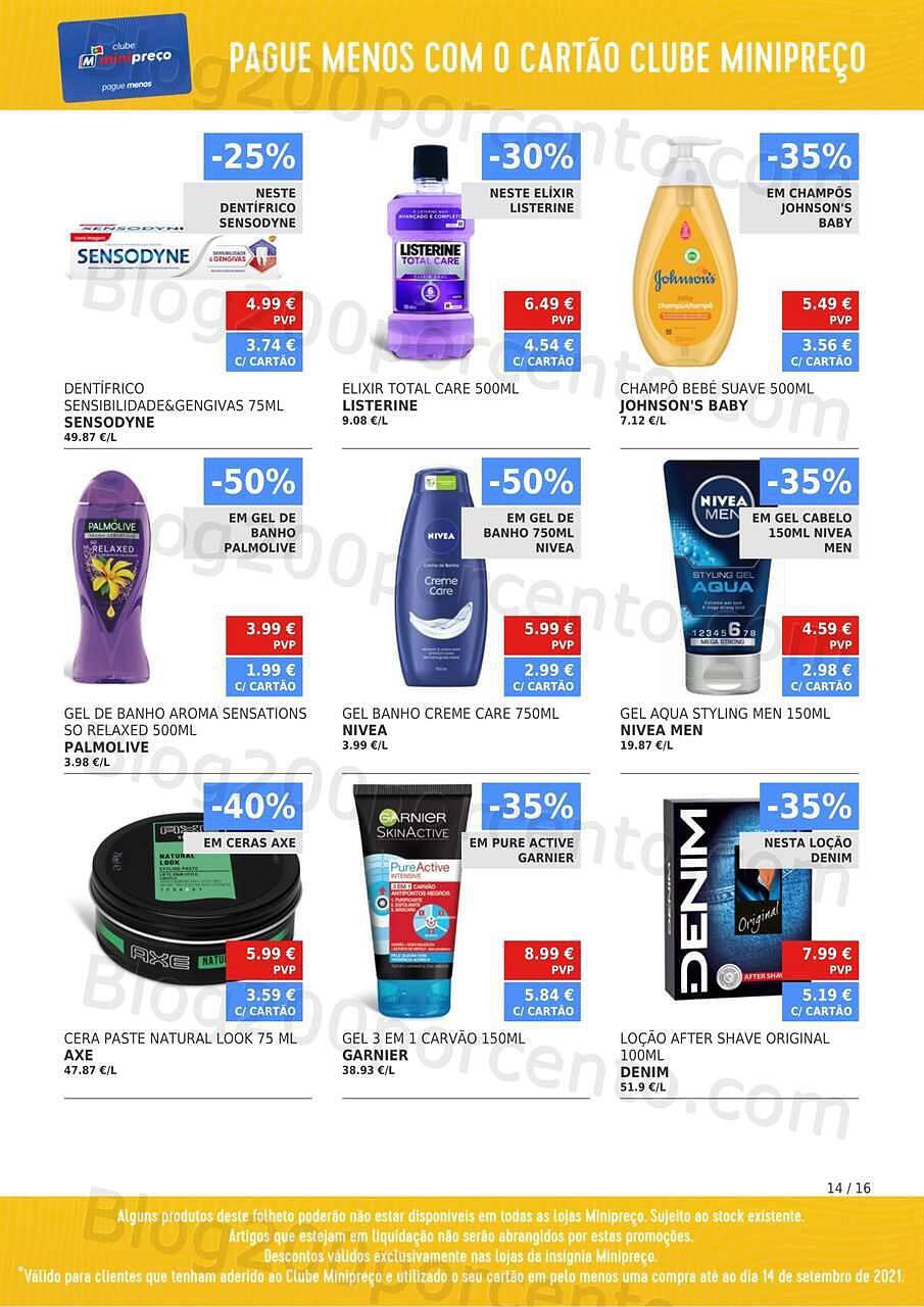 Minipreço Clube 16 a 22 setembro