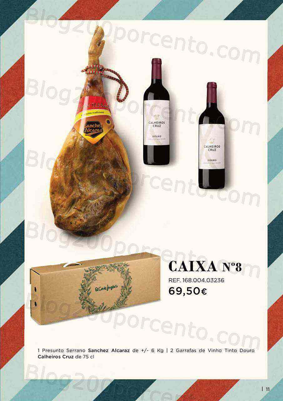 El Corte Inglés Cabazes de Natal