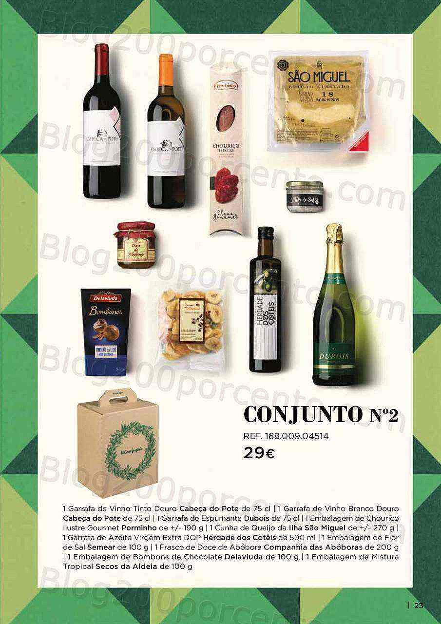 El Corte Inglés Cabazes de Natal