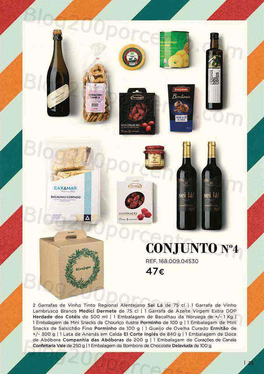 El Corte Inglés Cabazes de Natal