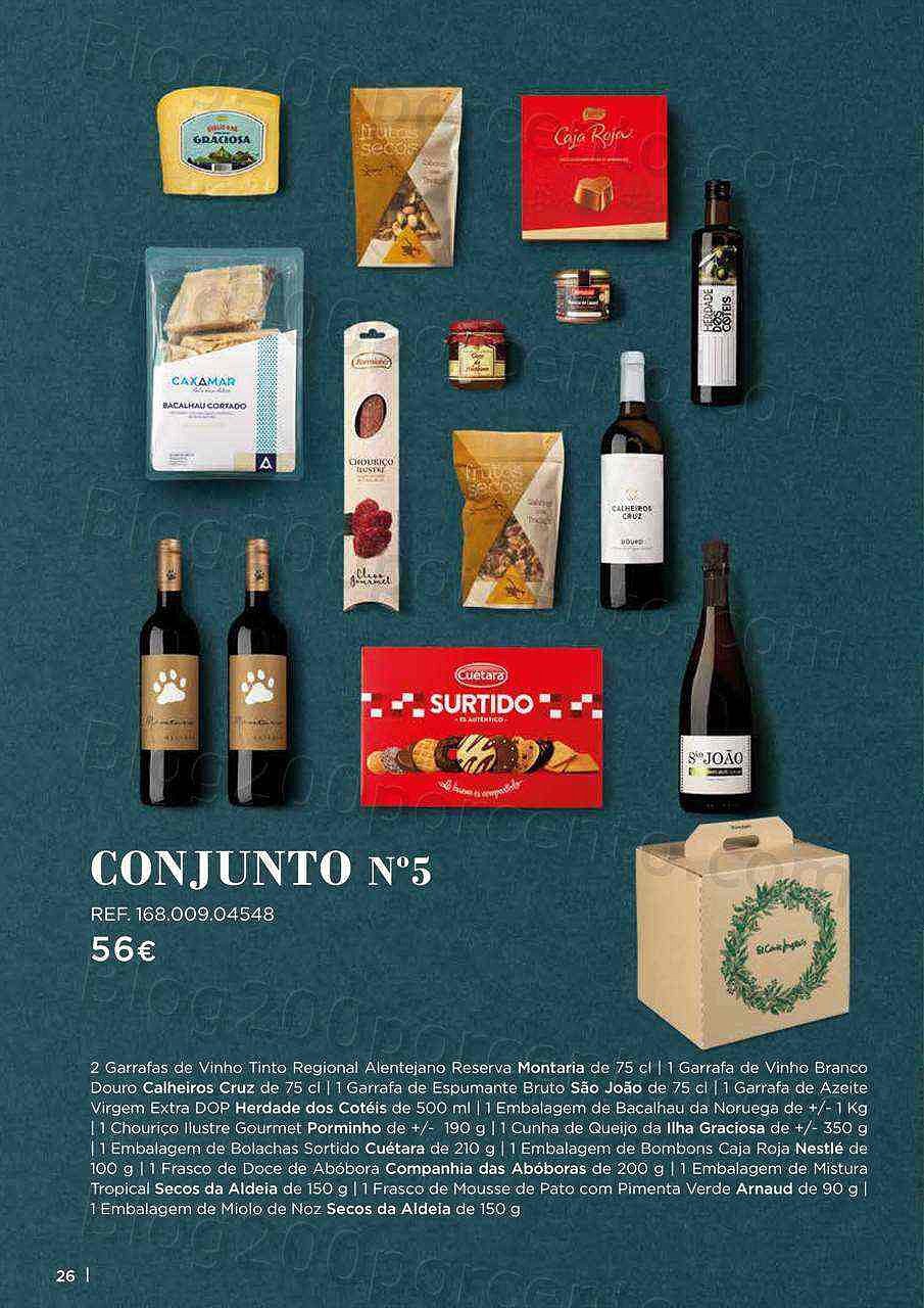 El Corte Inglés Cabazes de Natal