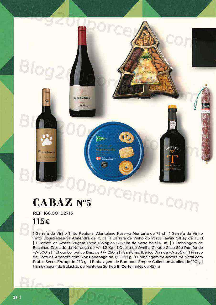 El Corte Inglés Cabazes de Natal