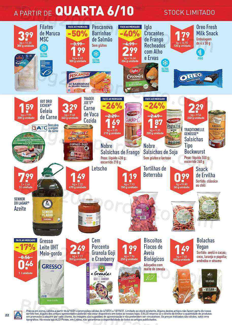 Aldi 6 a 12 outubro